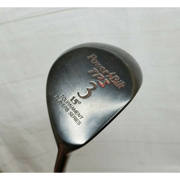 Power Bilt TPS #3 Tournament Players Series 15 Degree Graphite Shaft Golf Driver - Picture 8 of 12